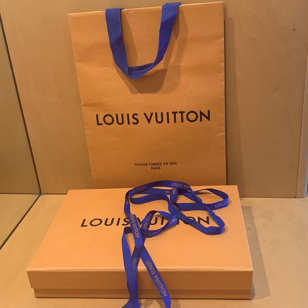 LV Gift Box, Ribbon and Gift Bag